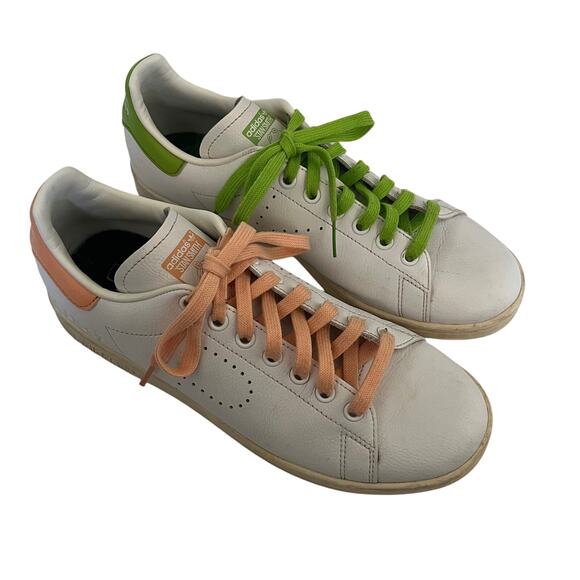 Adidas Stan Smith x Disney Miss Piggy Kermit Sneakers Men's 8 Pink & Green - Picture 4 of 12